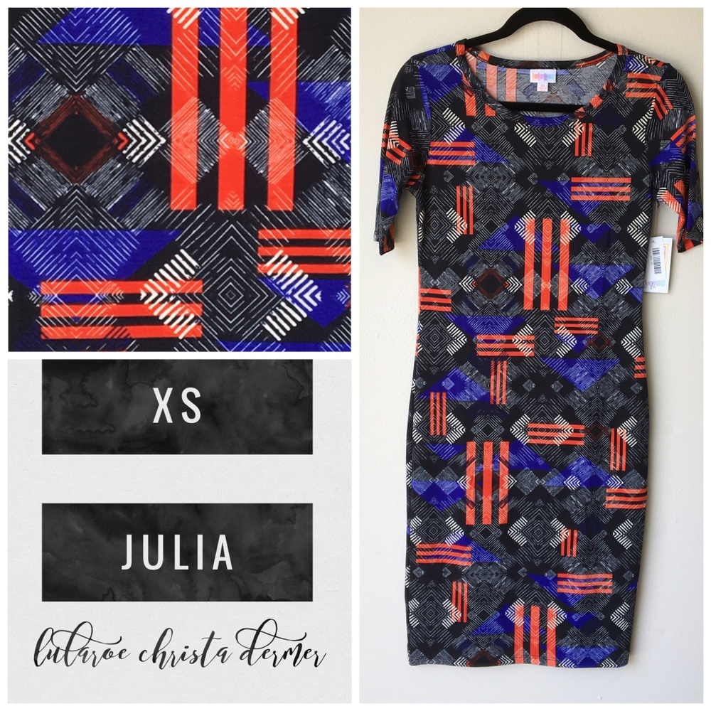 NWT Lularoe Julia Dress